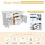 Base de meuble-lavabo double Adimar
