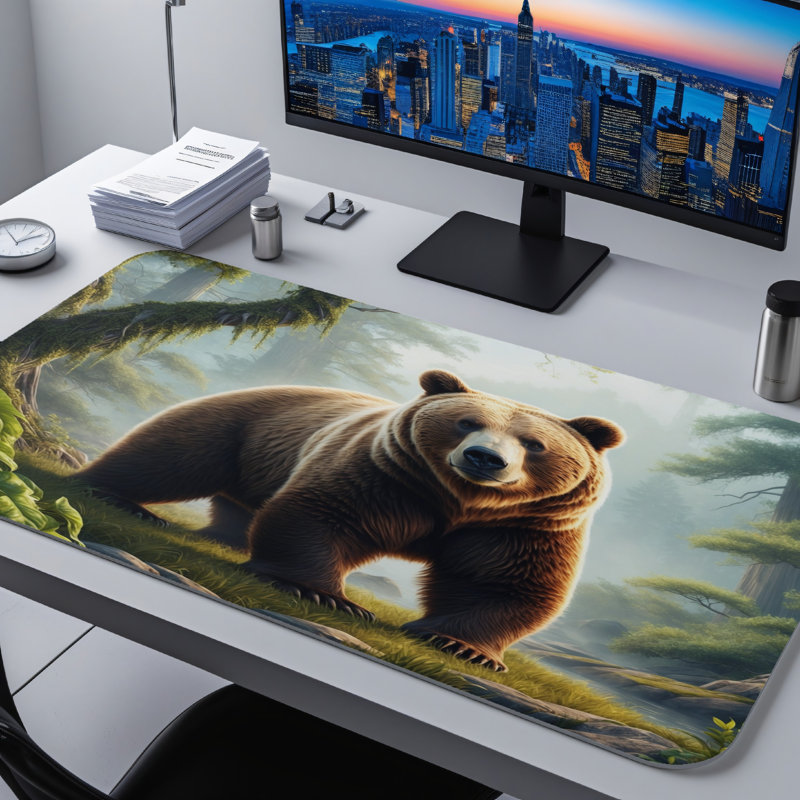 Polyester Desk Pad, 23.6x13.8
