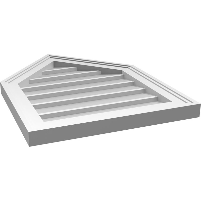 Ventilateur à pignon en uréthane non-fonctionnel Signature, H 24 po x l 18 po x P 1,5 po