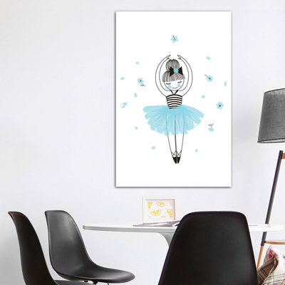 Petite ballerine - impression d'art graphique