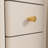 Narrow Solid Wood Nightstand with 2 Drawers-285118322-283522430