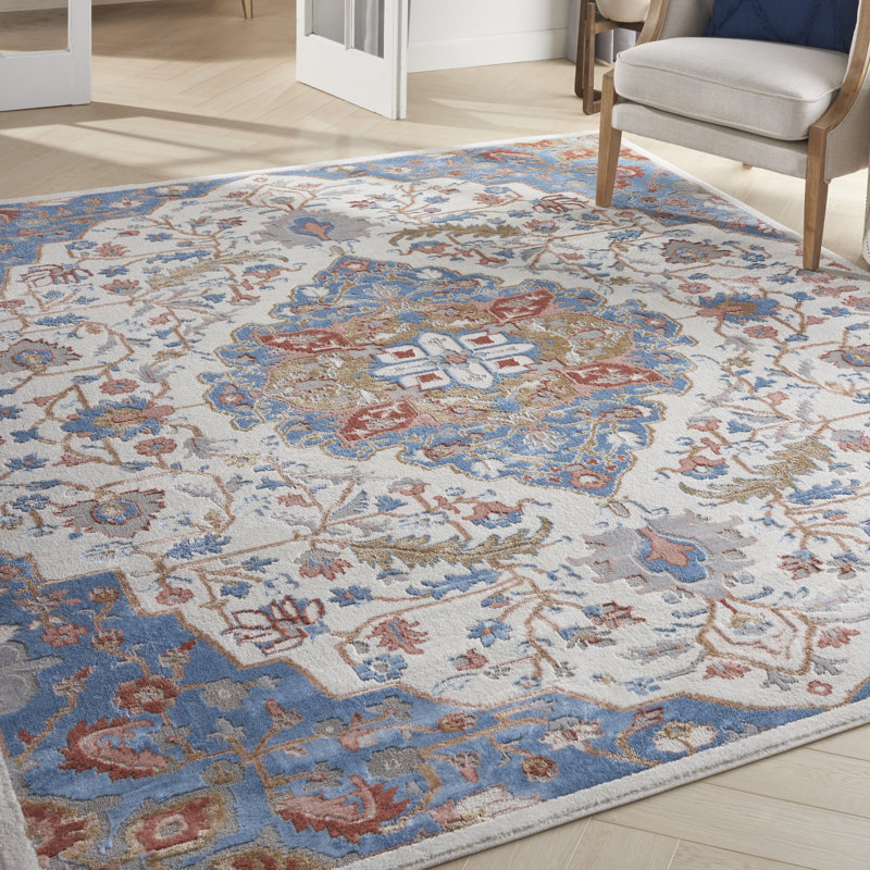Shinese Oriental Indoor Rug, Rectangle 7'10" x 9'10"