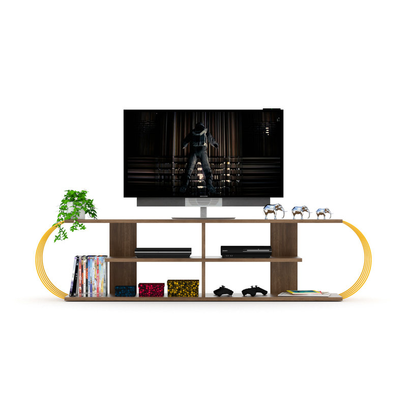Meuble télé 4 po, Noyer