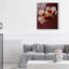 Merlot Blush Blossom I High-Gloss Frameless Acrylic Glass Wall Art Floral & Botanical Print by Oliver Gal, Ready to Hang, 16 x 20-1128974969-1128974972