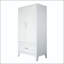 Armoire haute 60 po en métal avec 1 tiroir et tablette réglable