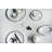 Platinum Edge 2 Piece 8" Plates Set