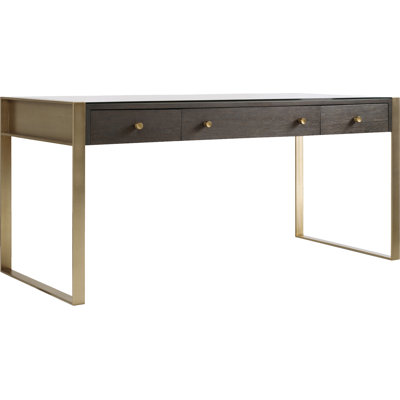 Curata Brass Writing Desk