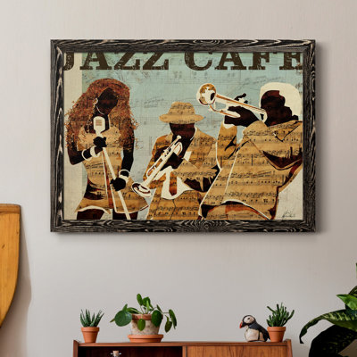 " Jazz Cafe " Painting Print
