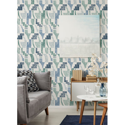 Sarda Peel & Stick Geometric Roll