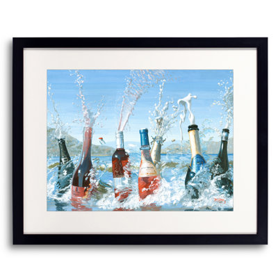 Topless At The Beach Framed Print