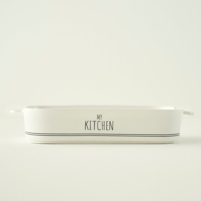 My Kitchen  Porcelain Baking Dish, 12" x 9"