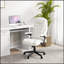 Fauteuil de bureau ergonomique en similicuir pivotant avec hauteur réglable et fonction de massage
