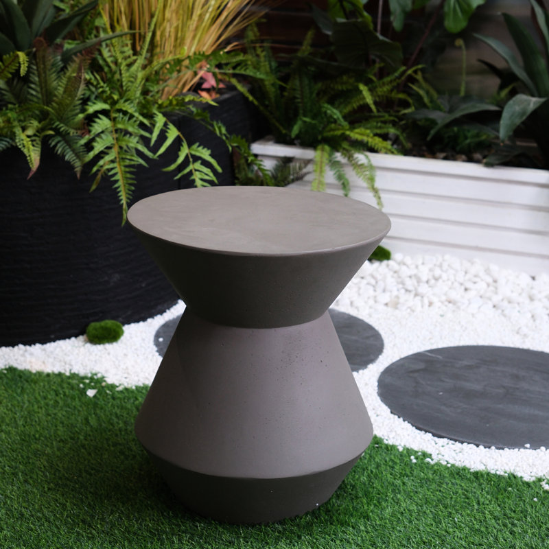 18,1 "H Support de plante pour patio - Fausse table d'appoint pour le jardin Extérieur 20,3" h