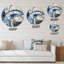 Horloge murale Constructing Realms I-93379205