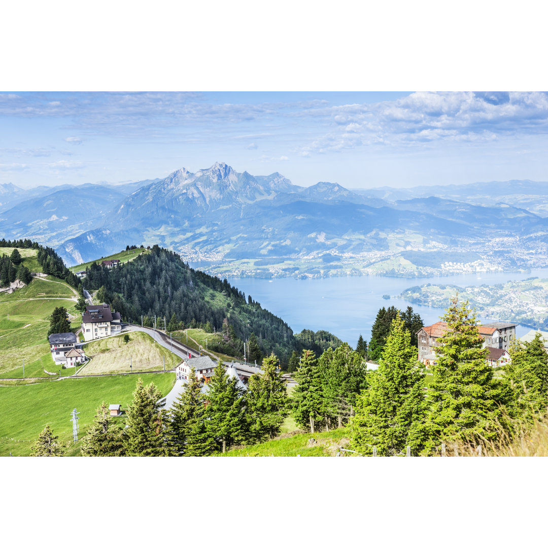 Vierwaldstättersee bei Lucentius - Druck