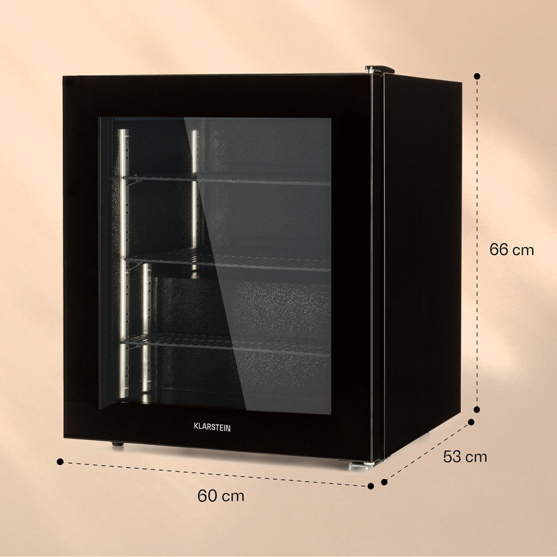 Klarstein 88 L Freestanding Mini Fridge with Freezer