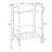 Edwin 19.50' H x 13.75'' W Metal Folding Shelf-29470441