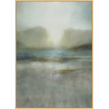Silver Sky Painting by Lillian August