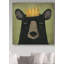 «The Black Bear with Crown», art sur toile-31882895