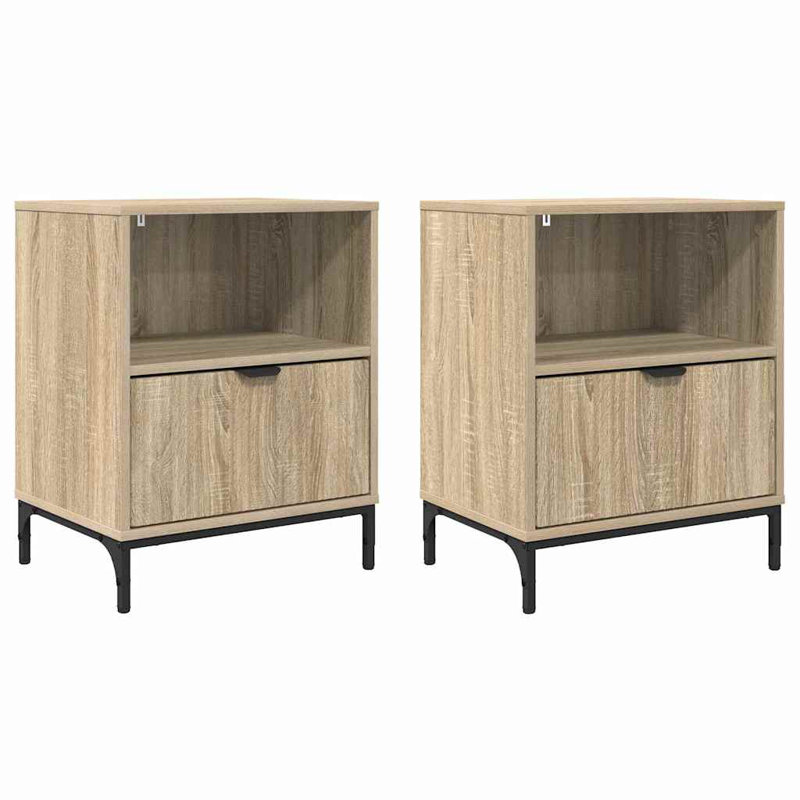 Bedside Table , Sonoma Oak