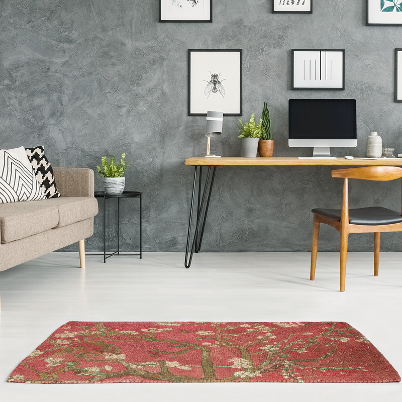 Tapis de la zone rouge amande, Rectangle 3 pi x 5 pi