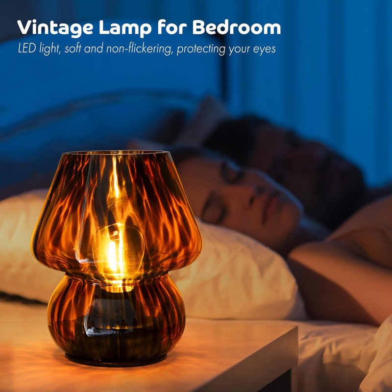 Mushroom Lights Made Of Batteries