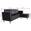 Canapé modulaire réversible avec repose-pieds 74,02 po