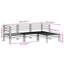 Liesl 190.5cm Wide Wood Patio Sofa-273084307