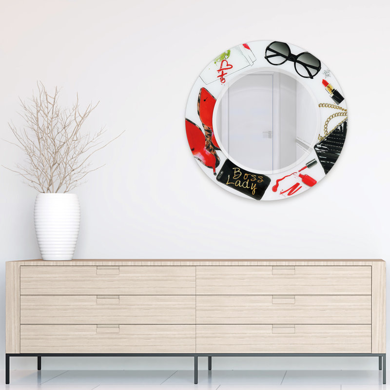 Miroir mural biseauté bougon glam Centralia