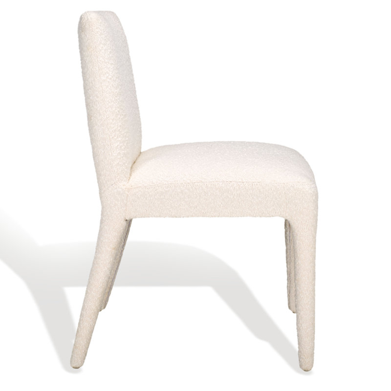 Derrick Upholstered Dining Chair, Cream