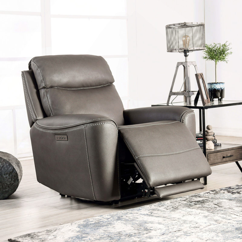 Fauteuil inclinable électrique avec repose-pieds extensible