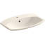 Cimarron® Vitreous China Rectangular Drop-In Bathroom Sink with Overflow-10940935-71926875