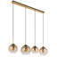 Axil 4 - Light Brass Pendant