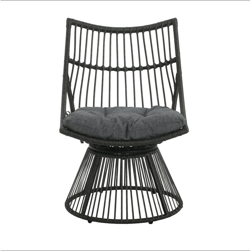 CHAISE ELAINE, Gris, Noir