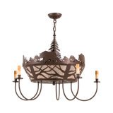 Black Bear 8 - Light Chandelier