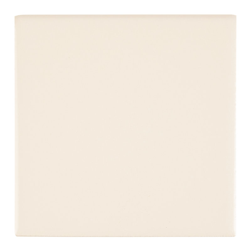 Garniture de tuile bullnose couleur amande mat 6 "x 3" Color Wheel Classic Itona