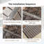 Carreaux de terrasse à emboîtement de patio-124010549-124010548