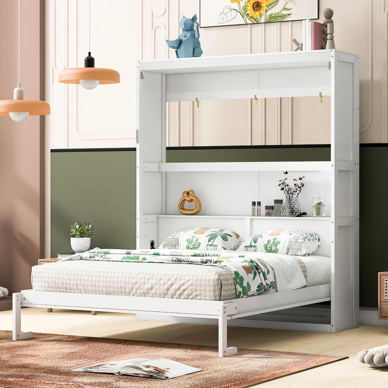 Murphy Bed Wall Bed With Shelves