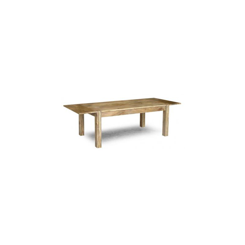 Granby Solid Wood Dining Table, 90 cm W x 140-220 cm L