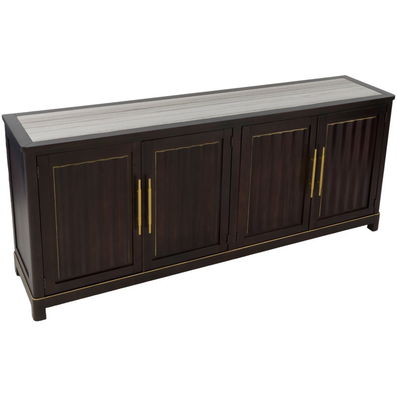 Matteo 86.75'' W Credenza, Café Mocha