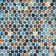 Spectrum Radiance Penny Recycled Glass Mosaic Tile