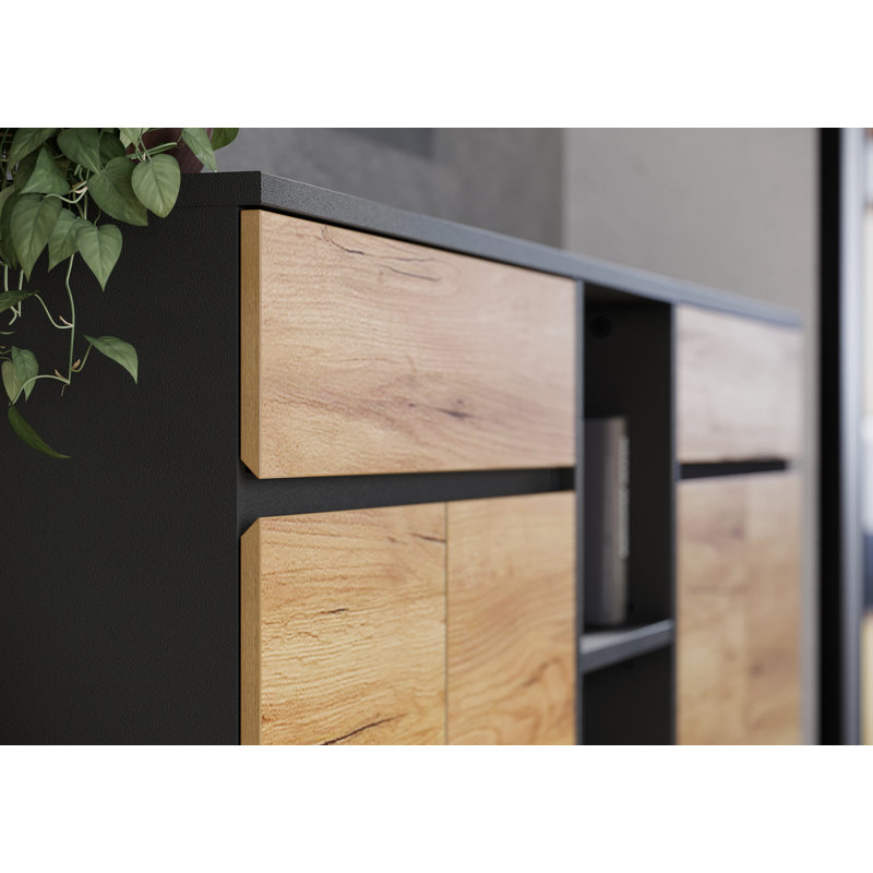 Lissabon 2 -Door 4 -Shelf