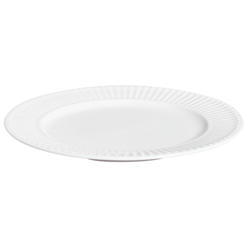 COWSLIP 16 Piece Handmade Porcelain China Dinnerware Set - Service for 4