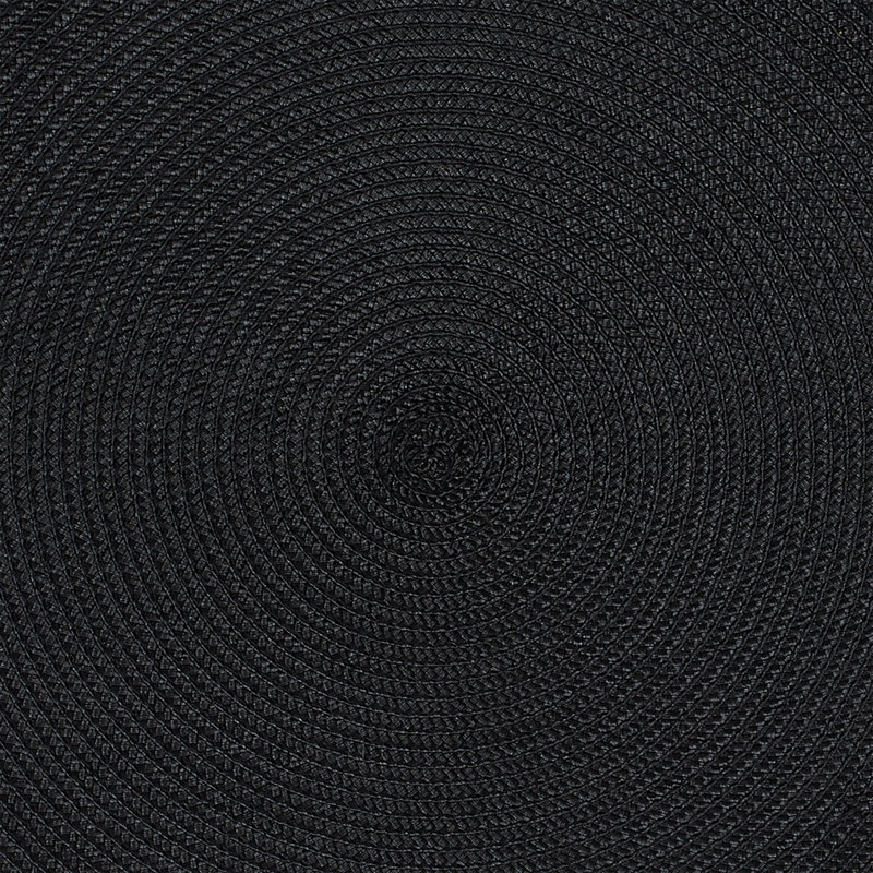 Ensemble de napperons 6 pièces Mcquiston, Noir