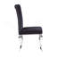 Ensemble de 2 chaises d'appoint rembourrées en tissu-1542264500