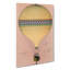 Tri-colour Hot Air Balloon In Paris - Wrapped Canvas-55300064