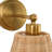 7.8'' Farmhouse Wall Sconce Rattan Wall Lamps