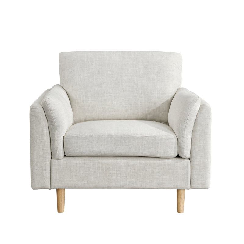 Jica Chair, Cream Polyester
