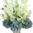Floral Arrangement with Delphinium and Hydrangeas