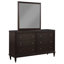 Commode 6 tiroirs avec miroir Montel Brun
